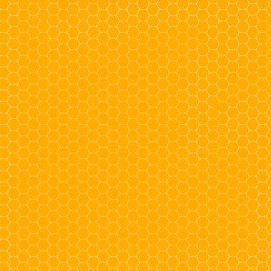 Geometrik altıgen desen, bal peteği sarısı arkaplan. Kusursuz çizgi küp deseni.