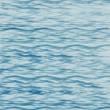 Dalgalar ve su dalgaları dokusuyla mavi okyanus resmi. Soyut dikişsiz desen 