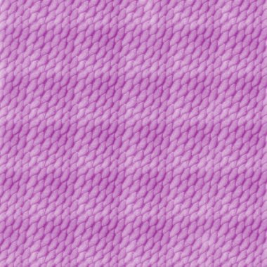 Pembe pullar kumaş dokusunda tekrarlanan desenler. Yumuşak pembe örülmüş kumaş yakın plan, hassas, iç içe geçmiş dikiş desenli..