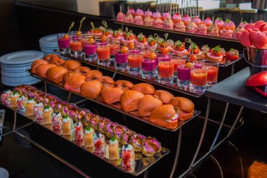 Valentine day celebration food shot on February, photo is selective focus with shallow depth of field