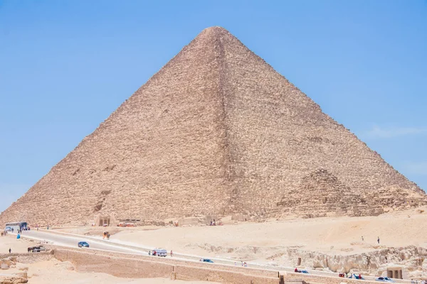 Archäologie Fotografie Große Pyramide Von Gizeh Cheops Pyramide Foto Ist — Stockfoto