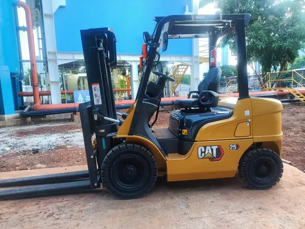 Tırtıl (CAT) marka forklift araç gereçleri ve model 25.