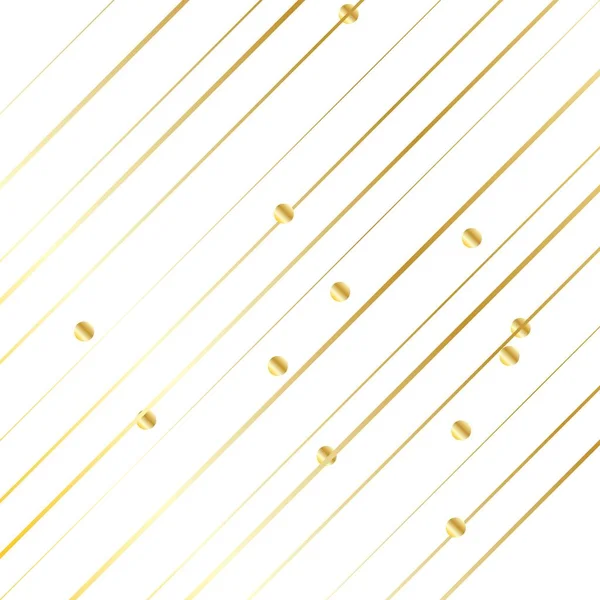 Goldene Textur Aus Kratzern Und Streifen Mit Punkten Auf Weißem — Stockvektor
