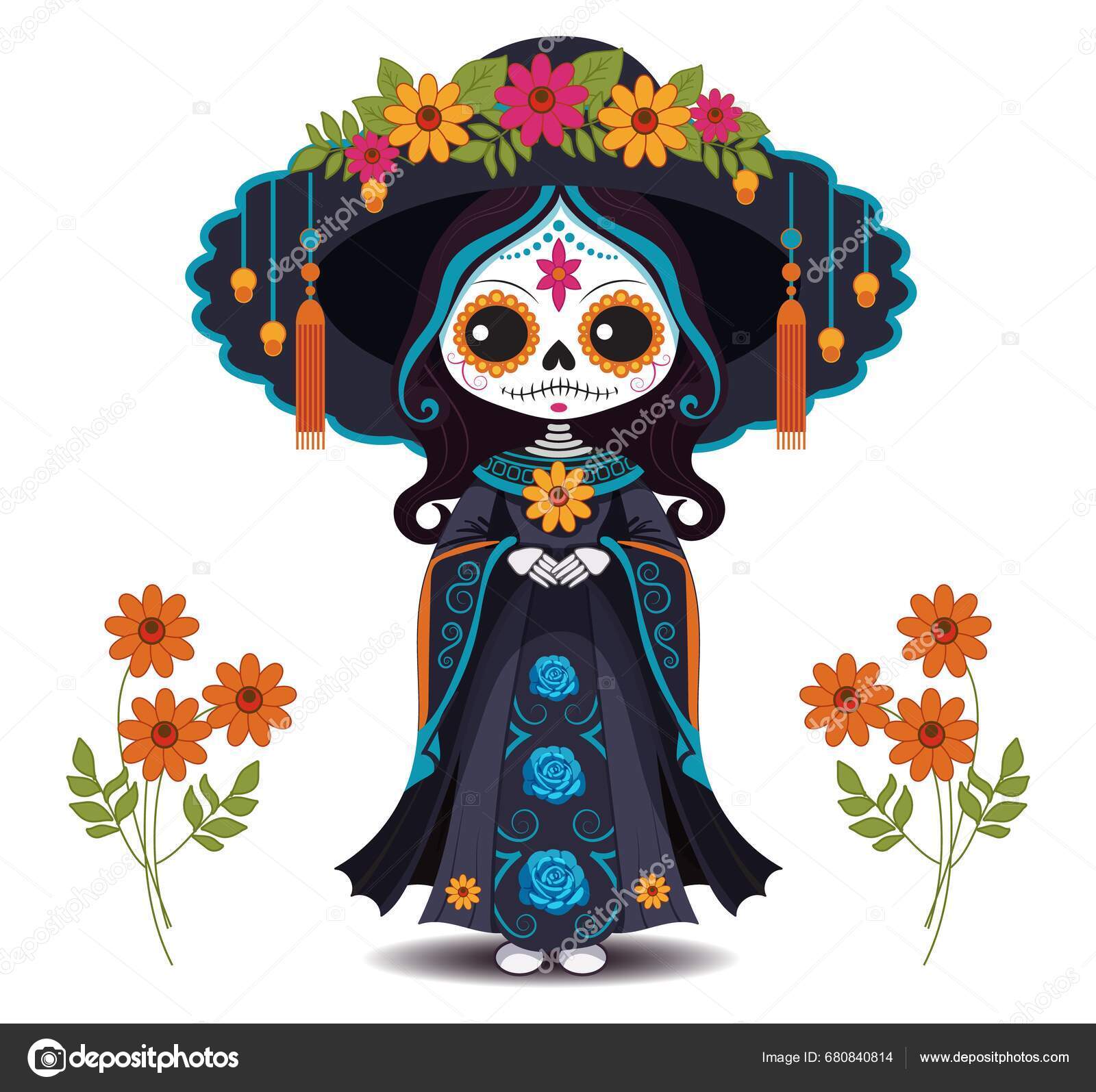Eca Mexicana La MuÃ±eca Catrina Muñecas MuÃ±eca Catrina Underworld