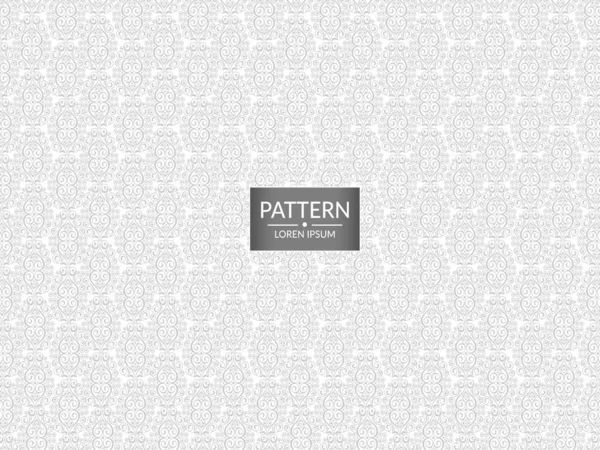 Naadloze Geometrische Stijlvolle Patroon Textuur Geometrische Textiel Bloemenpatroon Achtergrond Abstract — Stockvector