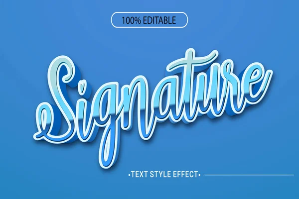 Farbenfroher Moderner Editierbarer Texteffekt Und Typografie Design — Stockvektor