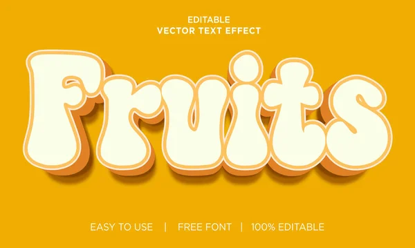 Barevný Moderní Editovatelný Textový Efekt Typografický Design — Stockový vektor