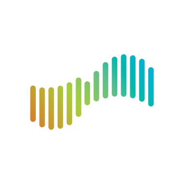 aurora logo design icon illustration vector template