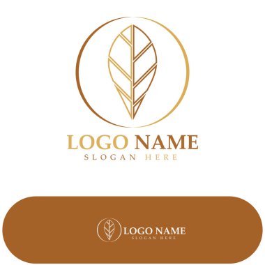 tobacco leaf logo,tobacco field and tobacco cigarette logo .With easy and simple editing.