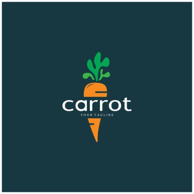 Havuç Çizimi Yaratıcı Tasarım Havuç Tarım Ürün Simgesi, Havuç İşleme, Çiftçi Pazarı, Vector