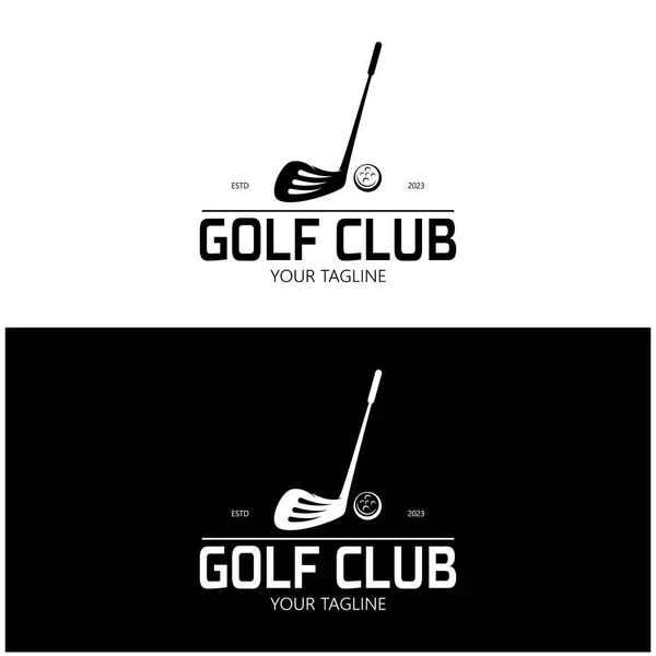 Golf ball logo, Golf design stick logo, logo for professional golf team, golf club, tournament, golf store business, golf course, event