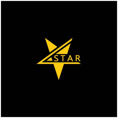 yıldız logo şablonu vektör resimleme tasarım-vektörü