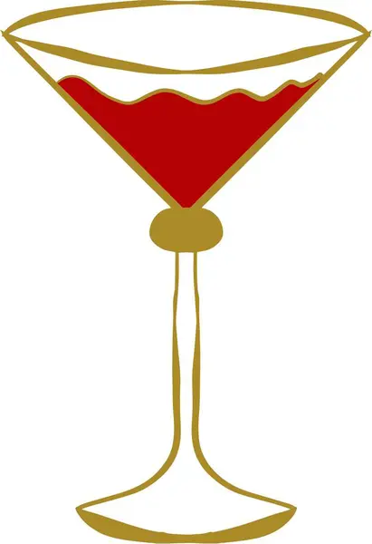 kırmızı şaraplı vektör camı.