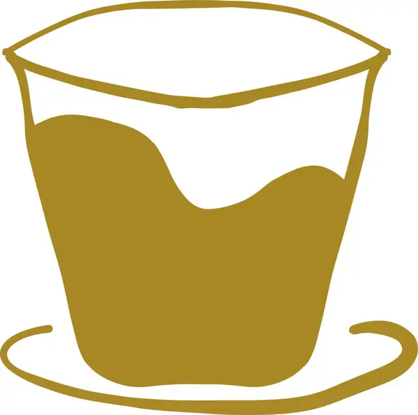 Kahve fincanı, vektör, illüstrasyon, beyaz arka planda izole edilmiş.