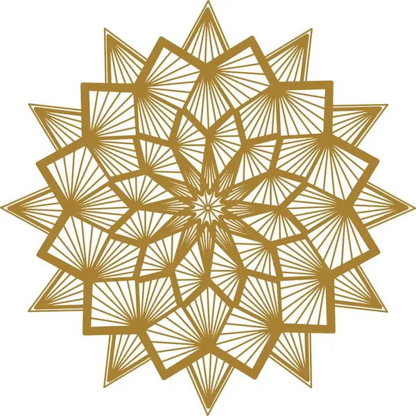 Beyaz arkaplanda altın vektör süsü