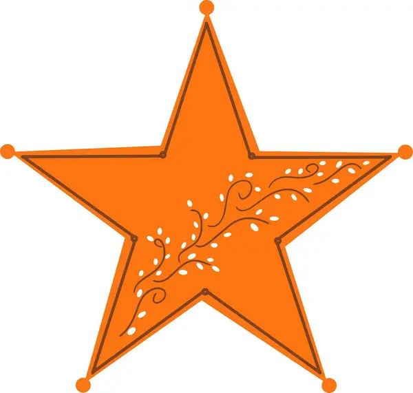 yıldız simgesi vektör illüstrasyonu