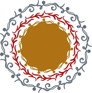 Vektör soyut çiçek arkaplanı