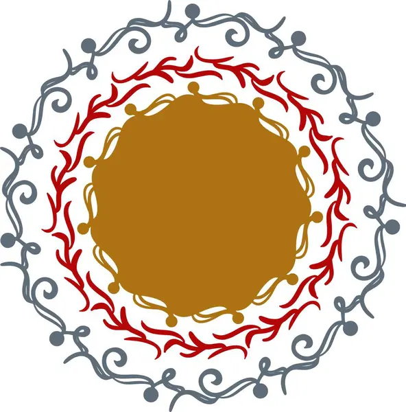 Vektör soyut çiçek arkaplanı