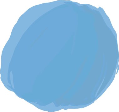 fırça darbesinin mavi rengi