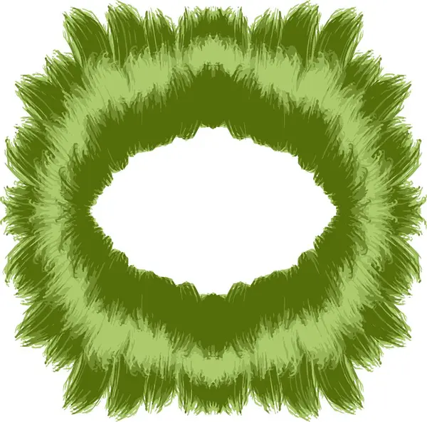 Kopyalama alanı, renk resmi olan dairesel çerçeve