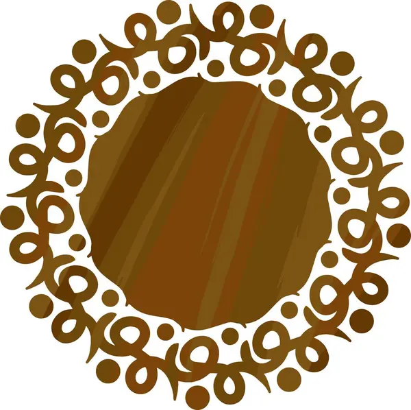 Renkli dairelere sahip soyut arkaplan