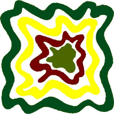 Renkli çizim, kopyalama alanı