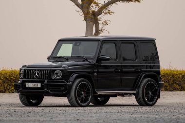 BAE, Dubai, 26-Ekim-2022, Mercedes G63 tamam, açık hava. 