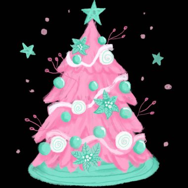 Noel Özel Resimleri (Çerçeve, Dekoratif Simgeler, Arkaplan) Yüksek Kalite (3000 * 3000) Resimler