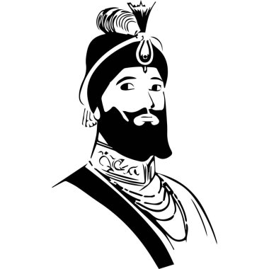 Guru Nanak Jayanti Özel İllüstrasyon (Simgeler, Typography, Face Illustration, Dekorasyon, Frame) Yüksek Kalite (3000 * 3000)