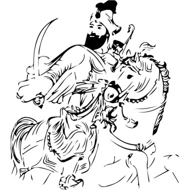 Guru Nanak Jayanti Özel İllüstrasyon (Simgeler, Typography, Face Illustration, Dekorasyon, Frame) Yüksek Kalite (3000 * 3000)