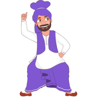 Guru Nanak Jayanti Özel İllüstrasyon (Simgeler, Typography, Face Illustration, Dekorasyon, Frame) Yüksek Kalite (3000 * 3000)