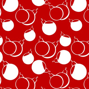 Topla el çizimi Noel deseni