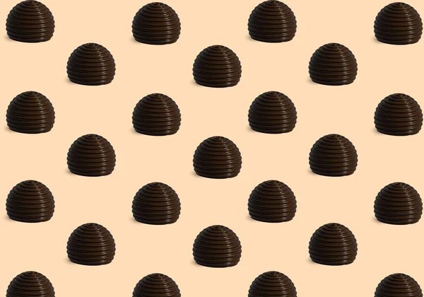 Modèle Avec Chocolat — Image vectorielle
