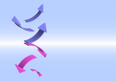 3d ok, 3d oklu şablon