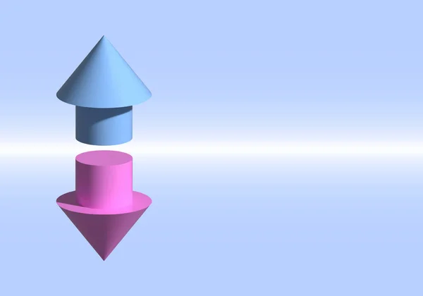 Flèche Modèle Avec Flèche — Image vectorielle