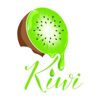 waffle külahında kivi dondurması