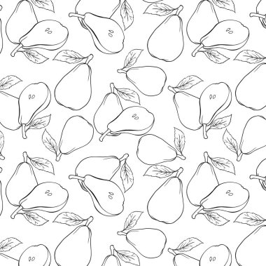 Boyanmış armutlarla kusursuz desen