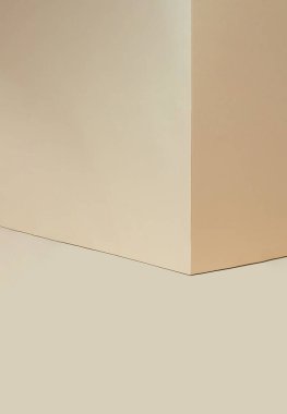 Bej gözlüklü köşe. Boşluğu kopyala.