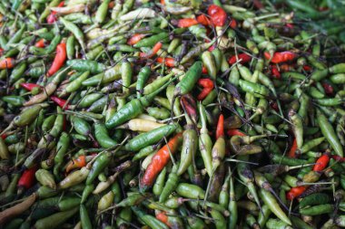 Çürümeye başlayan kırmızı biber.
