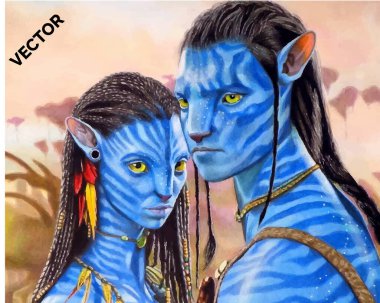 avatar film vektörü James Cameron