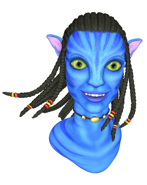 Avatar Filme Face Vector — Vetor de Stock