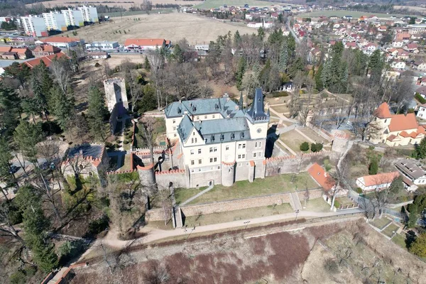 Castle Zruc Nad Sazavou Zmek Zru Nad Szavou Czech Republic — Stock Photo, Image