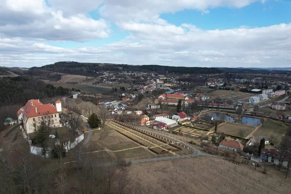 Castello Kunstat Kuntt Nella Moravia Meridionale Repubblica Ceca Zmek Kuntt — Foto Stock