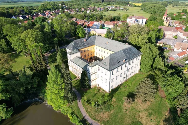 Historical City Kopidlno Czech Republic Europe Aerial Scenic Panorama Landscape — Stock Photo, Image