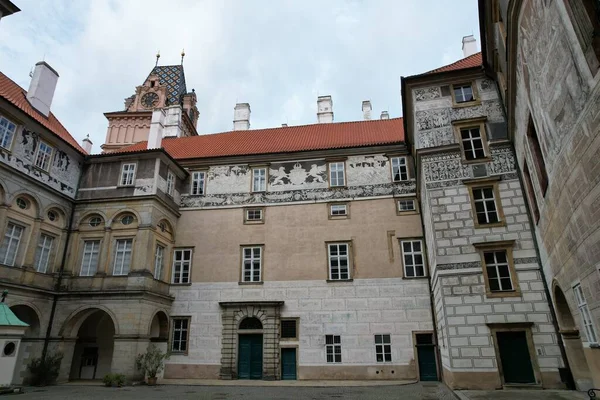 Замок Брандейс Замек Брандис Над Лабемом Brandys Nad Labem Чешская — стоковое фото