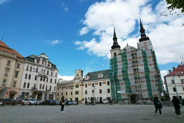 Jihlava Tschechische Republik September 2022 Das Historische Stadtzentrum Von Jihlava — Stockfoto