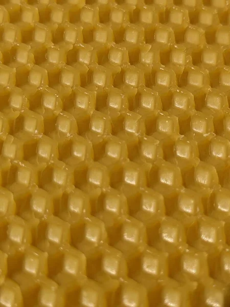 Αφηρημένο Υπόβαθρο Υφή Φόντο Του Κίτρινου Κηρήθρου Μελισσοκομίας — Φωτογραφία Αρχείου
