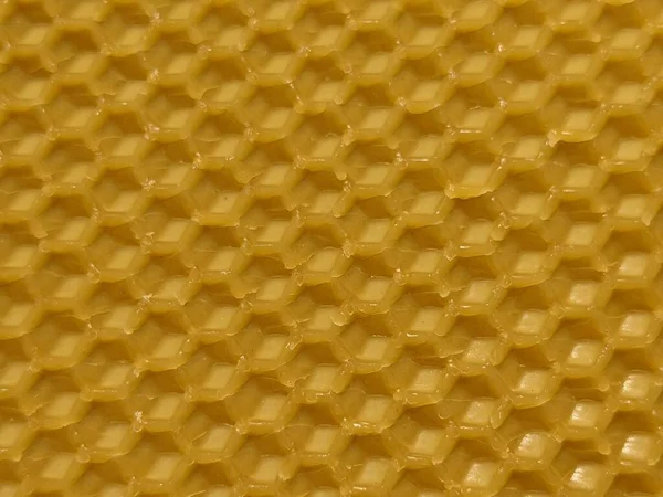 Abstrakt Bakgrund Eller Konsistens Bakgrund Gul Vax Honeycomb Apiculture Biodling — Stockfoto
