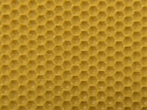 Abstract Background Texture Background Yellow Wax Honeycomb Apiculture Beekeeping — Stock Photo, Image