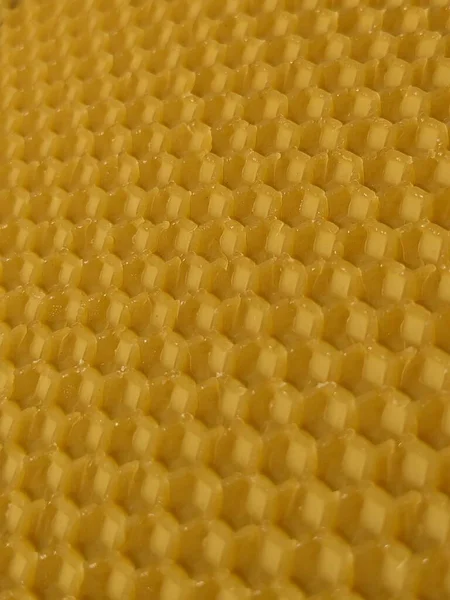 Abstrakter Hintergrund Oder Textur Hintergrund Aus Gelbem Wachs Honigcomb Imkerei lizenzfreie Stockfotos